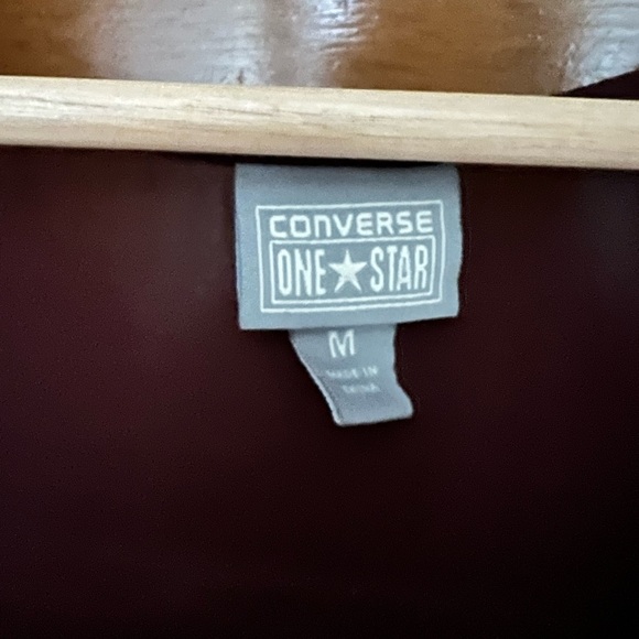 Converse brand flowy maroon top - Picture 3 of 3